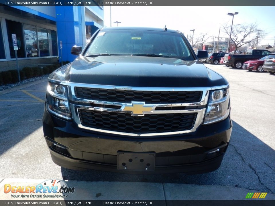 2019 Chevrolet Suburban LT 4WD Black / Jet Black Photo #2