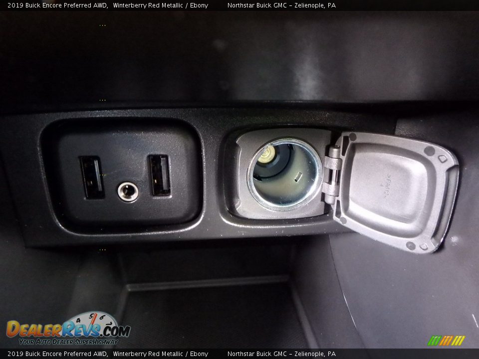 2019 Buick Encore Preferred AWD Winterberry Red Metallic / Ebony Photo #19