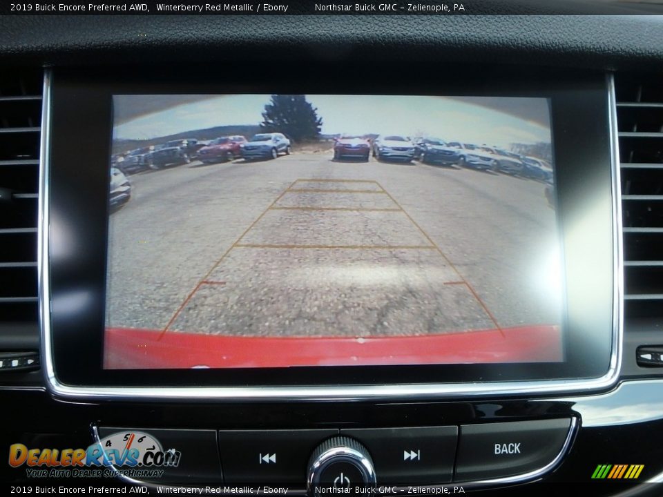 2019 Buick Encore Preferred AWD Winterberry Red Metallic / Ebony Photo #20