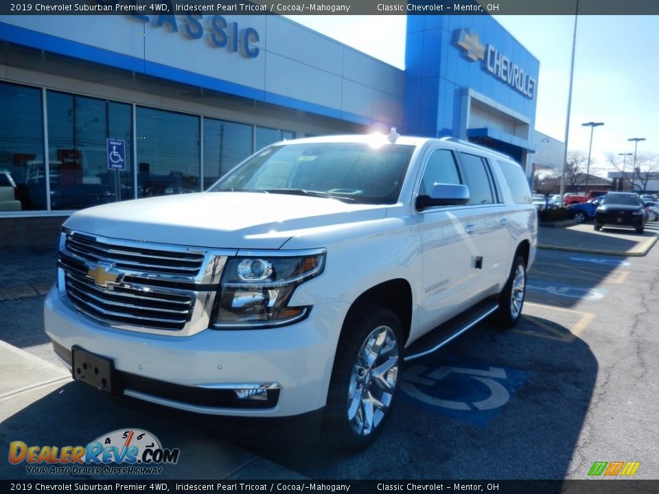 2019 Chevrolet Suburban Premier 4WD Iridescent Pearl Tricoat / Cocoa/­Mahogany Photo #1