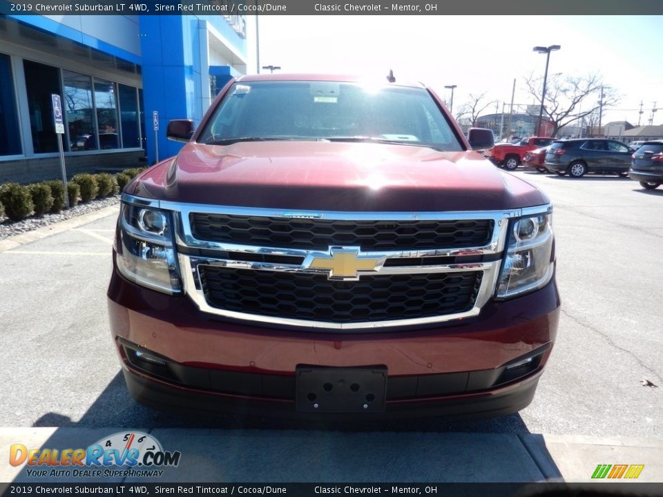 2019 Chevrolet Suburban LT 4WD Siren Red Tintcoat / Cocoa/Dune Photo #2