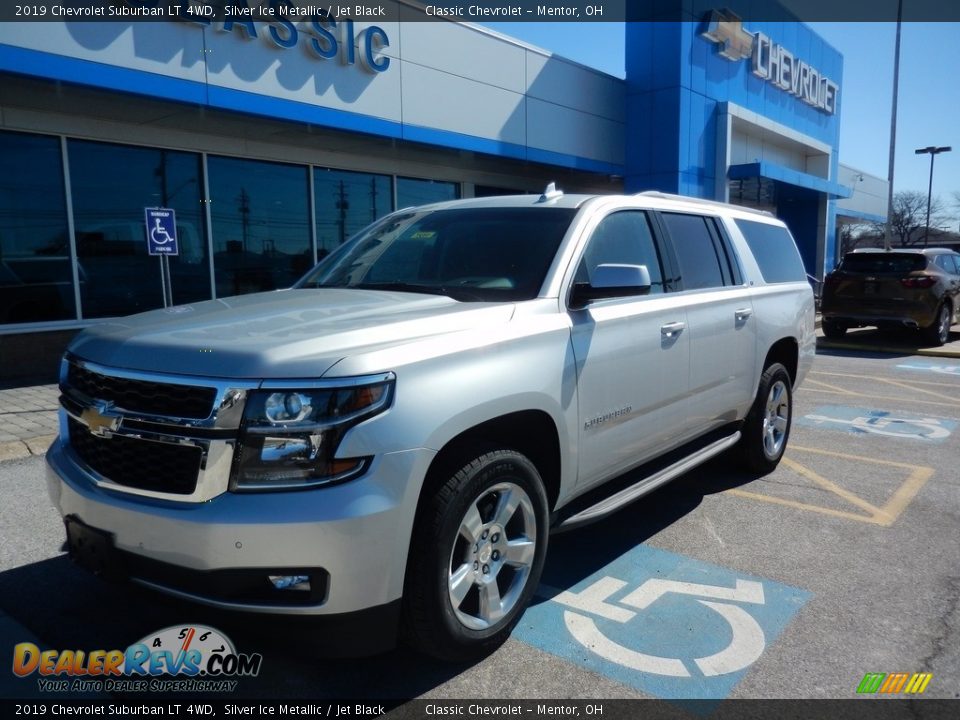 2019 Chevrolet Suburban LT 4WD Silver Ice Metallic / Jet Black Photo #1