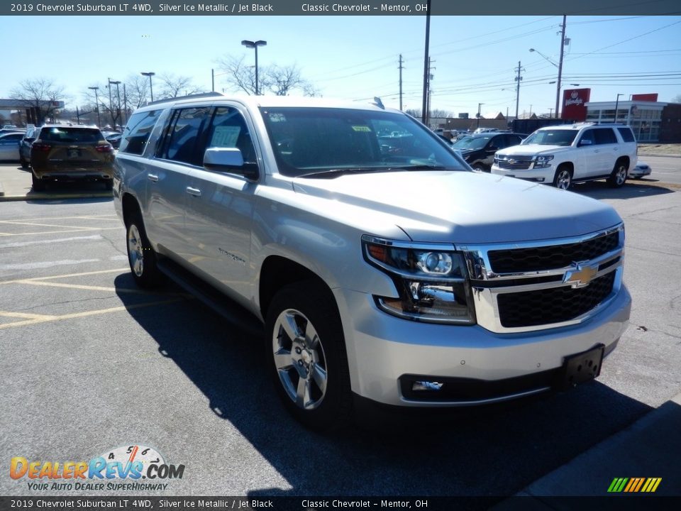 2019 Chevrolet Suburban LT 4WD Silver Ice Metallic / Jet Black Photo #3