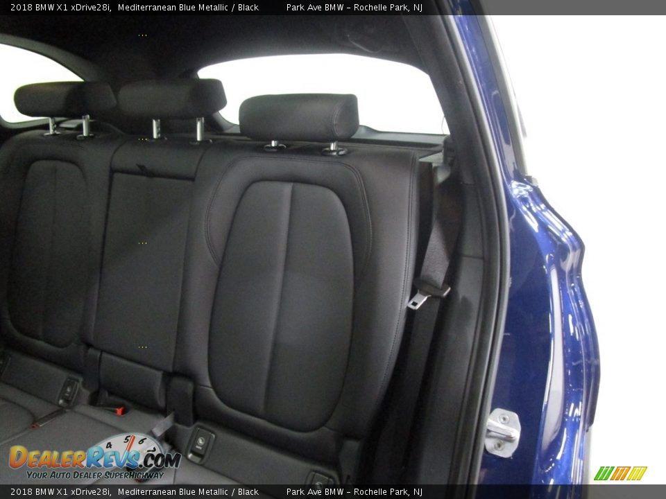 2018 BMW X1 xDrive28i Mediterranean Blue Metallic / Black Photo #11