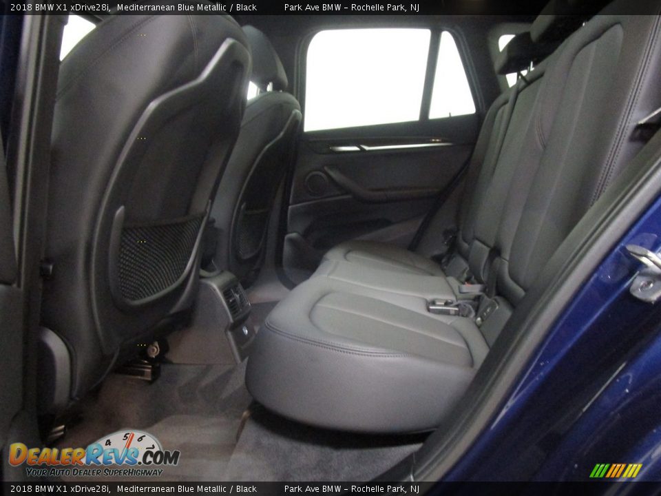 2018 BMW X1 xDrive28i Mediterranean Blue Metallic / Black Photo #12