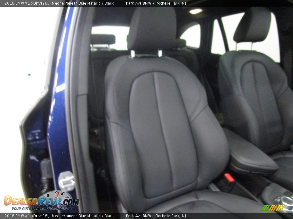 2018 BMW X1 xDrive28i Mediterranean Blue Metallic / Black Photo #14