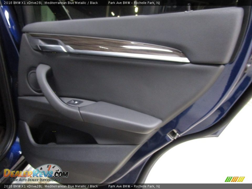 2018 BMW X1 xDrive28i Mediterranean Blue Metallic / Black Photo #16