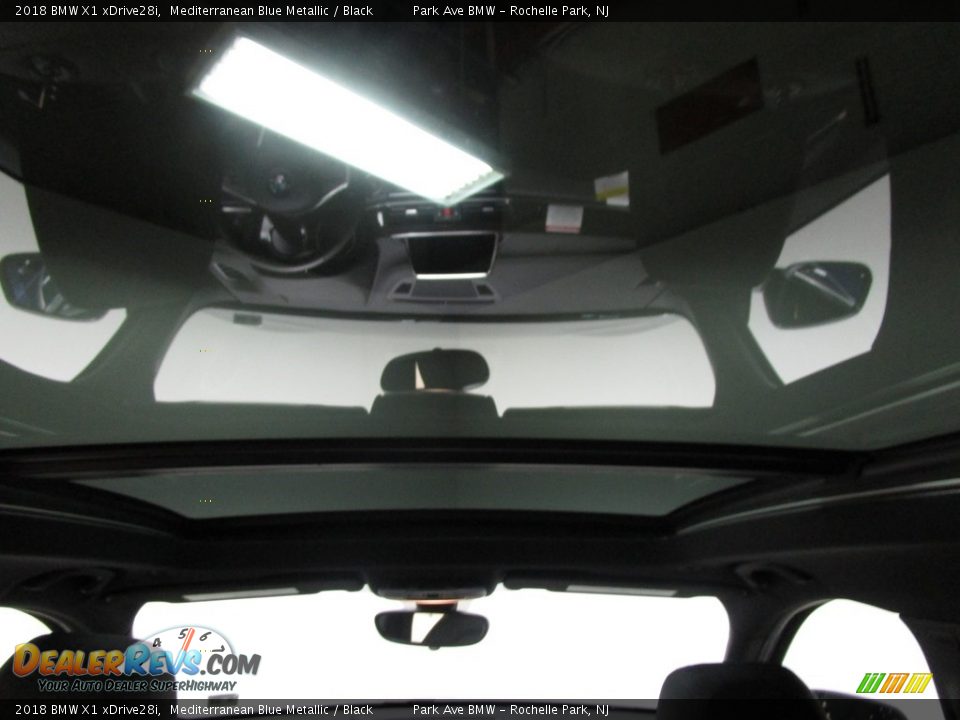 2018 BMW X1 xDrive28i Mediterranean Blue Metallic / Black Photo #21