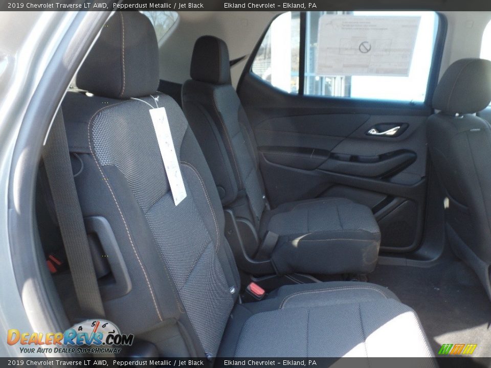 2019 Chevrolet Traverse LT AWD Pepperdust Metallic / Jet Black Photo #13
