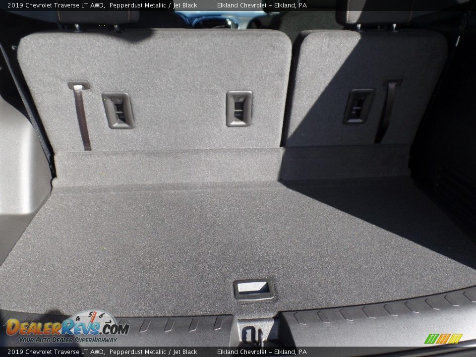 2019 Chevrolet Traverse LT AWD Pepperdust Metallic / Jet Black Photo #15