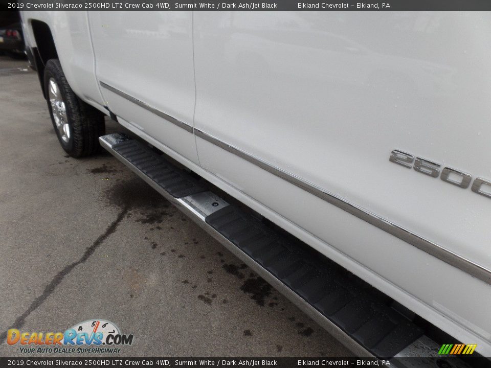 2019 Chevrolet Silverado 2500HD LTZ Crew Cab 4WD Summit White / Dark Ash/Jet Black Photo #12