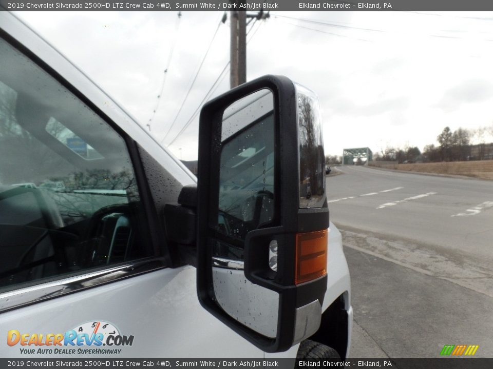 2019 Chevrolet Silverado 2500HD LTZ Crew Cab 4WD Summit White / Dark Ash/Jet Black Photo #13