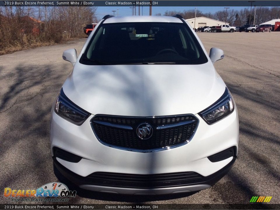 2019 Buick Encore Preferred Summit White / Ebony Photo #2