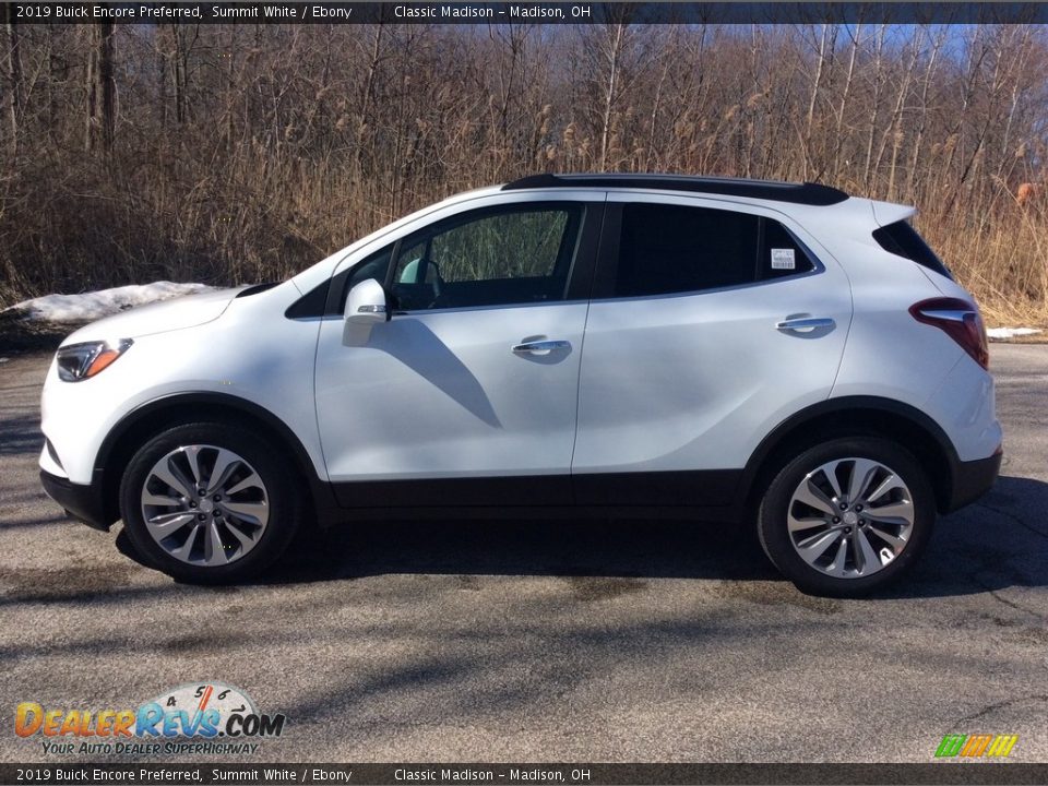 2019 Buick Encore Preferred Summit White / Ebony Photo #3