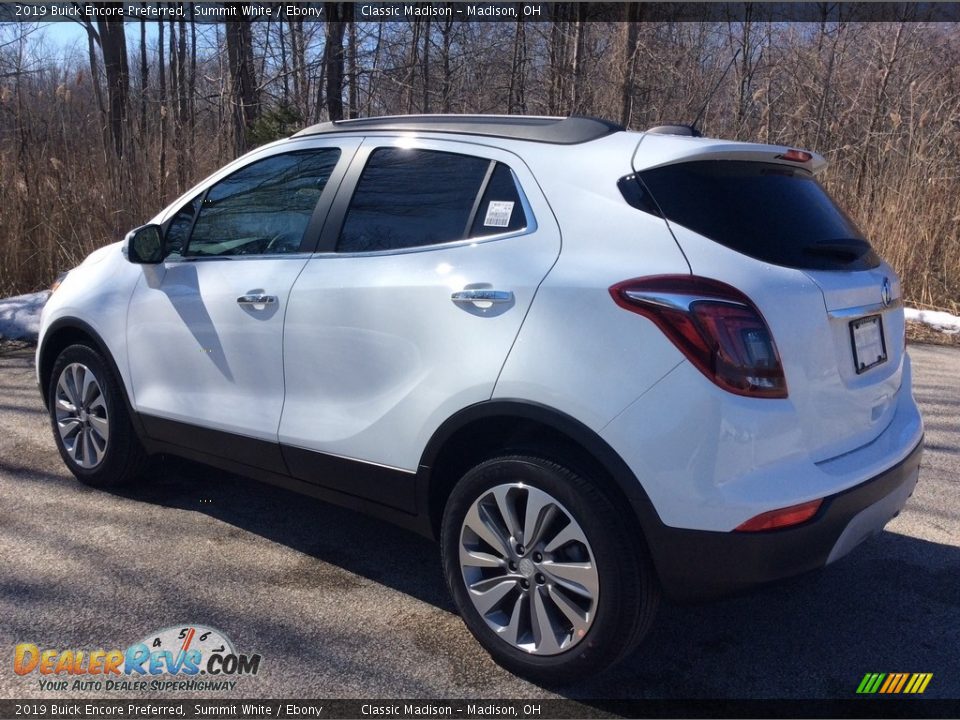 2019 Buick Encore Preferred Summit White / Ebony Photo #4