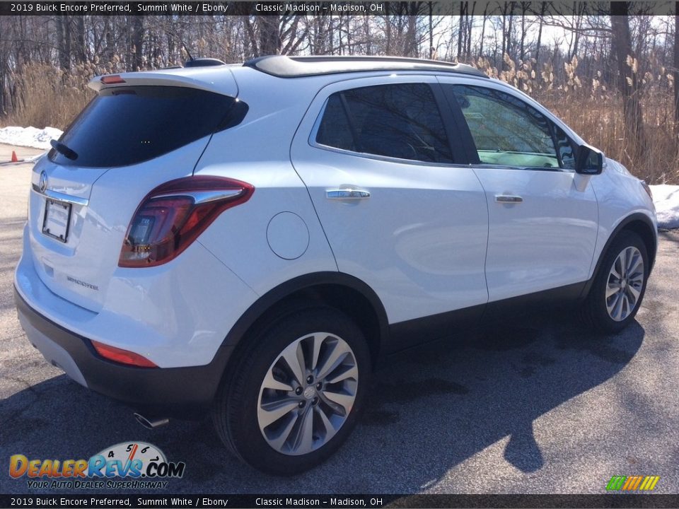 2019 Buick Encore Preferred Summit White / Ebony Photo #6