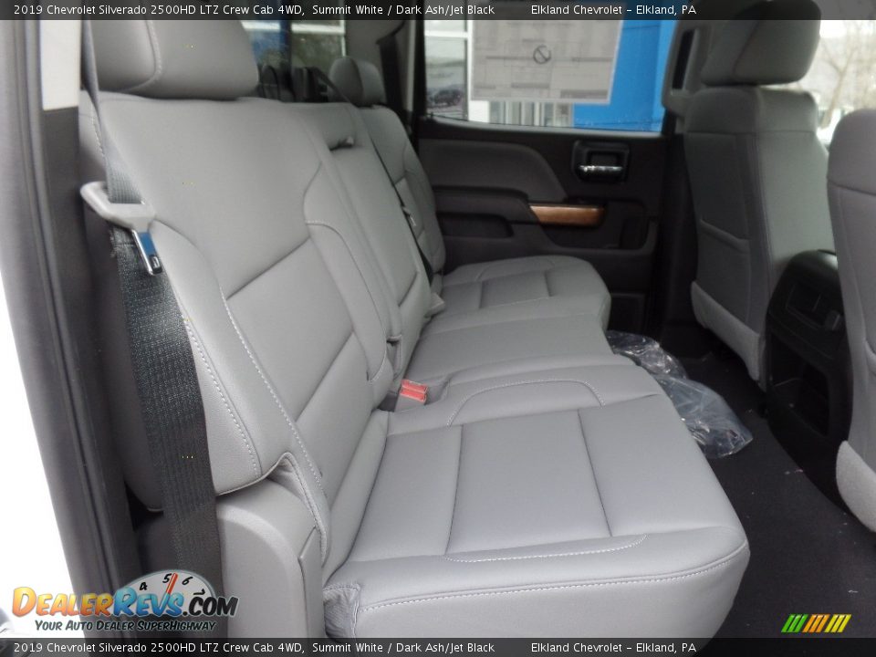 2019 Chevrolet Silverado 2500HD LTZ Crew Cab 4WD Summit White / Dark Ash/Jet Black Photo #19
