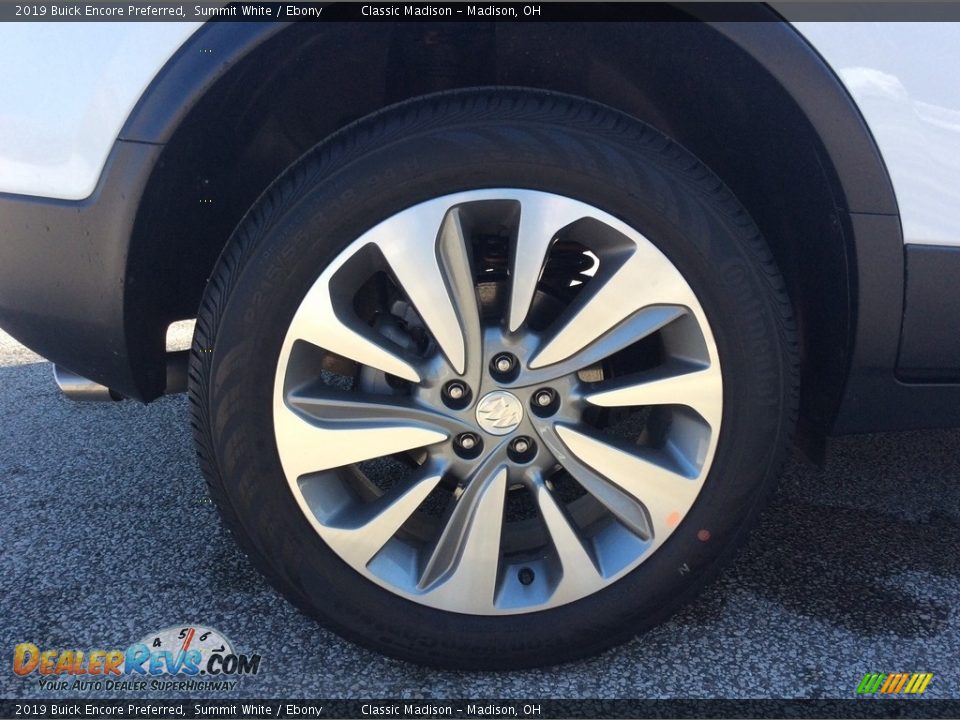 2019 Buick Encore Preferred Summit White / Ebony Photo #7