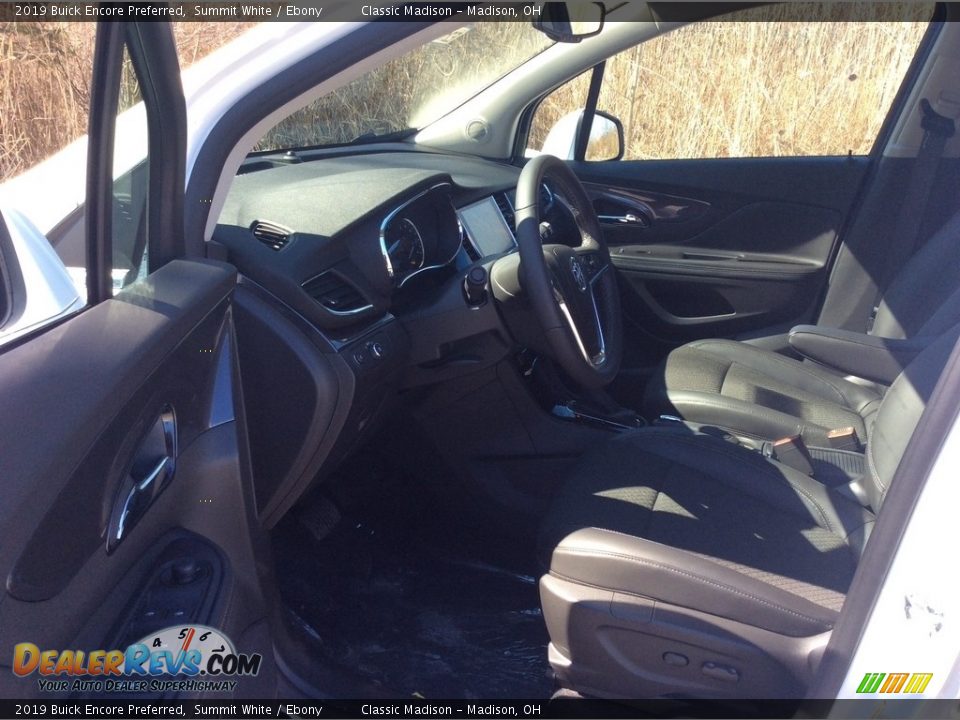 2019 Buick Encore Preferred Summit White / Ebony Photo #9
