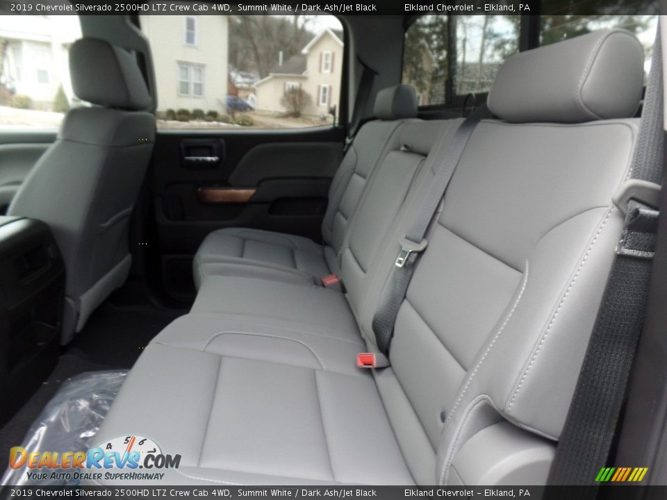 2019 Chevrolet Silverado 2500HD LTZ Crew Cab 4WD Summit White / Dark Ash/Jet Black Photo #22