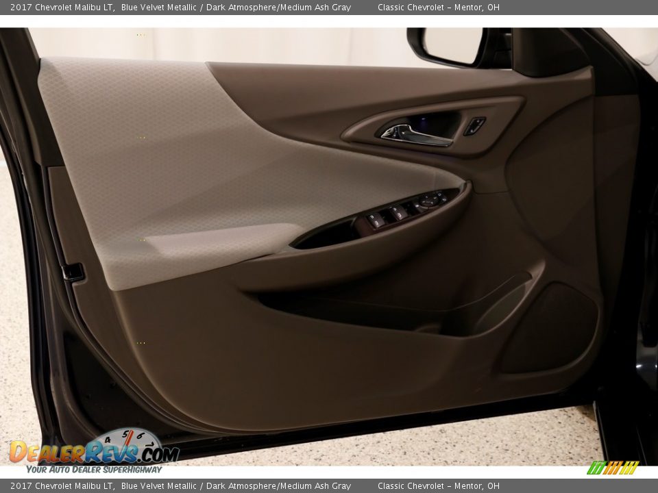 2017 Chevrolet Malibu LT Blue Velvet Metallic / Dark Atmosphere/Medium Ash Gray Photo #4