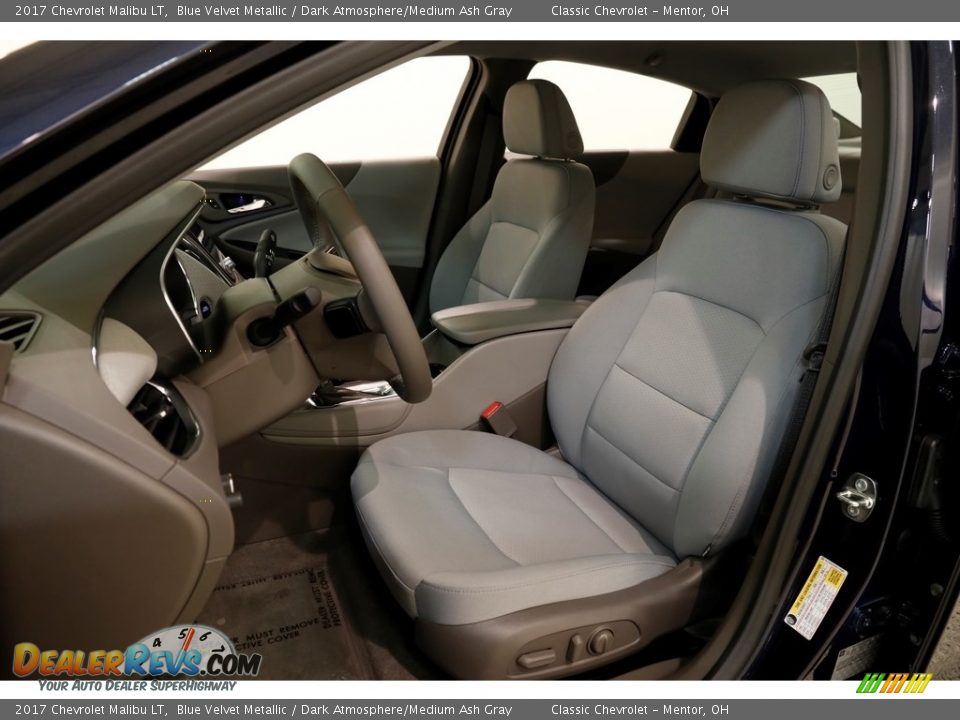 2017 Chevrolet Malibu LT Blue Velvet Metallic / Dark Atmosphere/Medium Ash Gray Photo #5