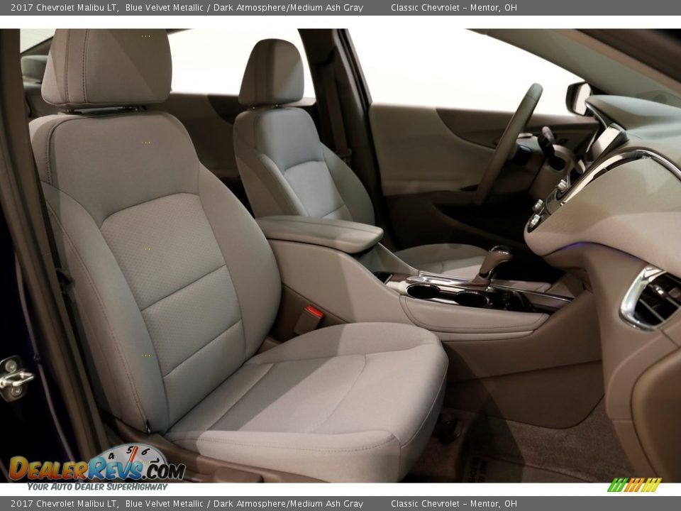 2017 Chevrolet Malibu LT Blue Velvet Metallic / Dark Atmosphere/Medium Ash Gray Photo #19