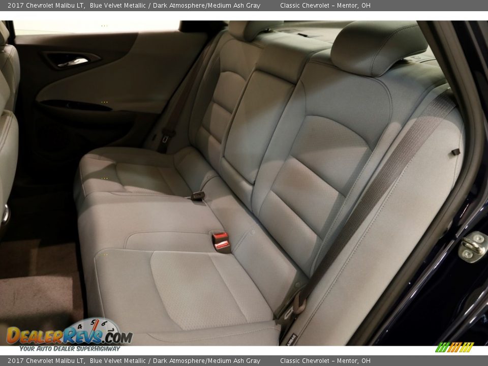 2017 Chevrolet Malibu LT Blue Velvet Metallic / Dark Atmosphere/Medium Ash Gray Photo #21