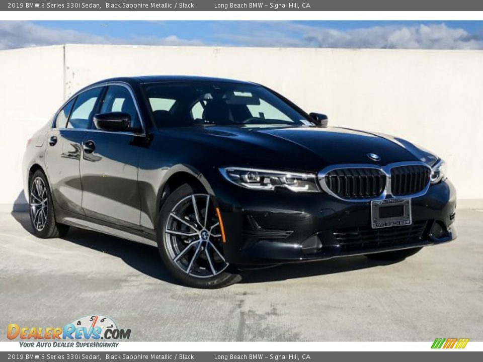 2019 BMW 3 Series 330i Sedan Black Sapphire Metallic / Black Photo #12