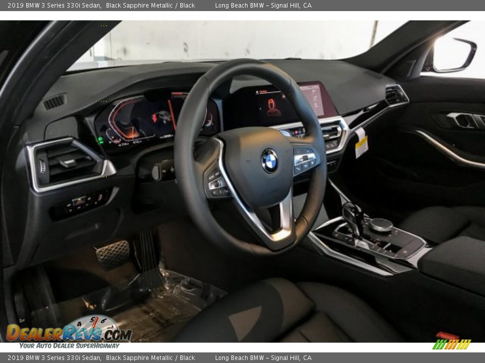 2019 BMW 3 Series 330i Sedan Black Sapphire Metallic / Black Photo #4
