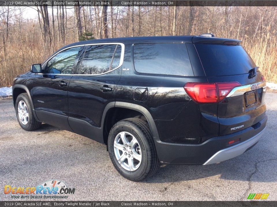 2019 GMC Acadia SLE AWD Ebony Twilight Metallic / Jet Black Photo #4