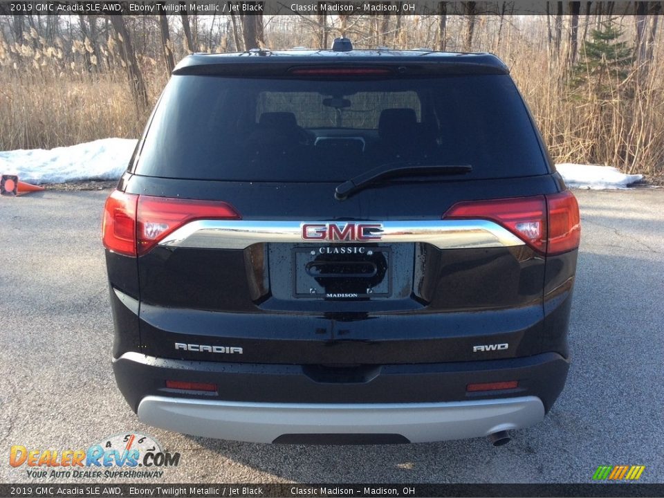 2019 GMC Acadia SLE AWD Ebony Twilight Metallic / Jet Black Photo #5