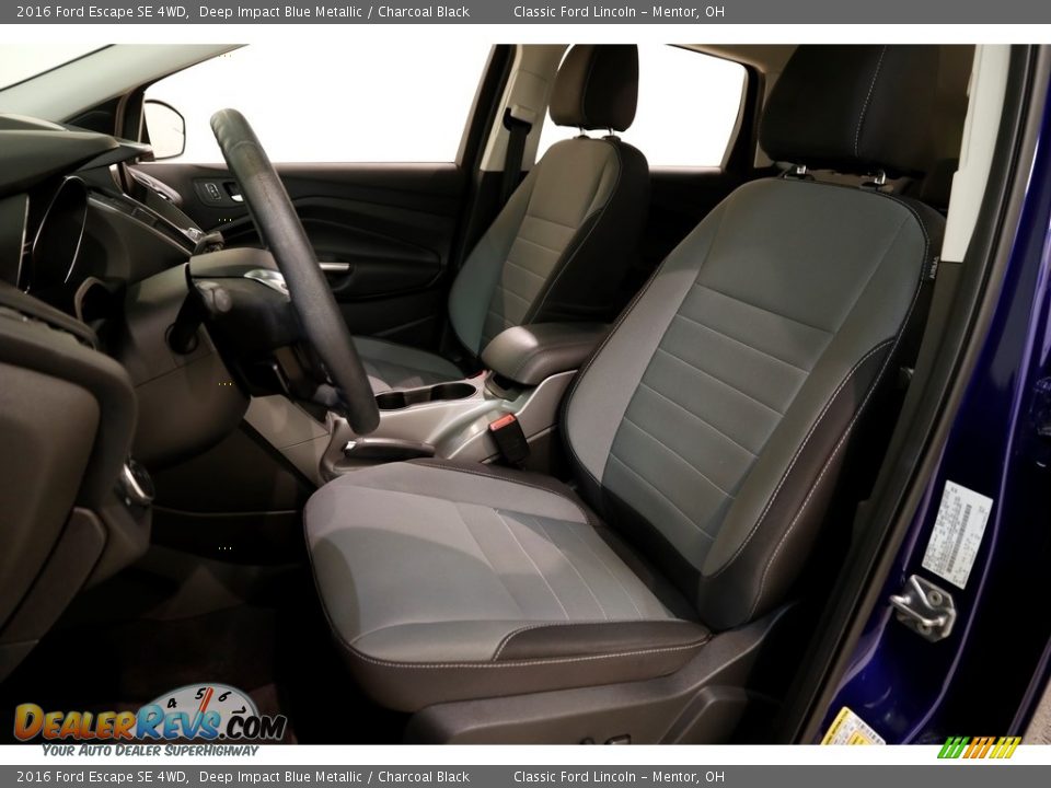2016 Ford Escape SE 4WD Deep Impact Blue Metallic / Charcoal Black Photo #5