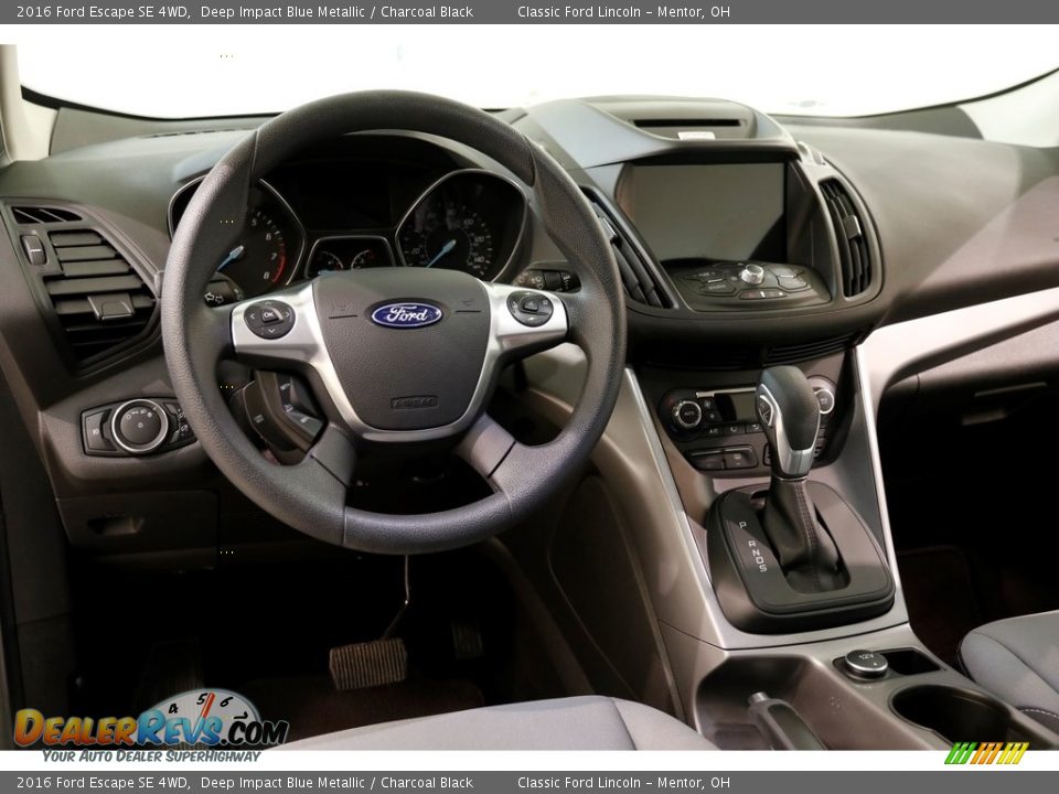 2016 Ford Escape SE 4WD Deep Impact Blue Metallic / Charcoal Black Photo #6