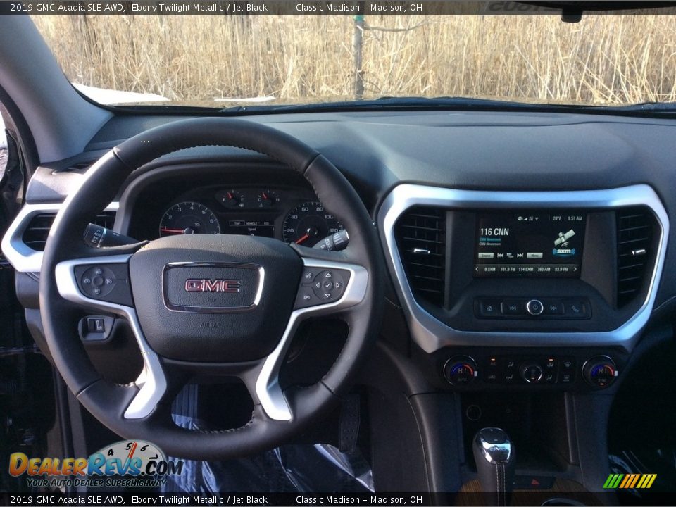 2019 GMC Acadia SLE AWD Ebony Twilight Metallic / Jet Black Photo #12