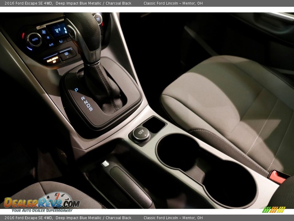 2016 Ford Escape SE 4WD Deep Impact Blue Metallic / Charcoal Black Photo #16