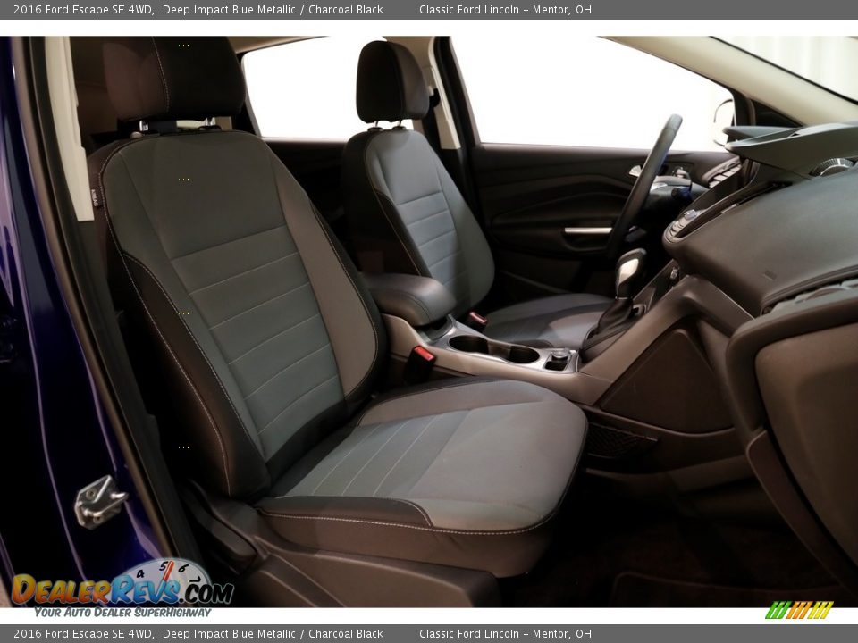 2016 Ford Escape SE 4WD Deep Impact Blue Metallic / Charcoal Black Photo #18