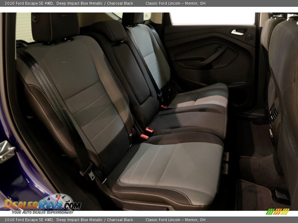 2016 Ford Escape SE 4WD Deep Impact Blue Metallic / Charcoal Black Photo #19