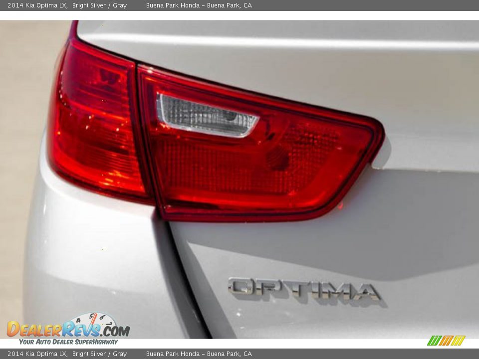 2014 Kia Optima LX Bright Silver / Gray Photo #10