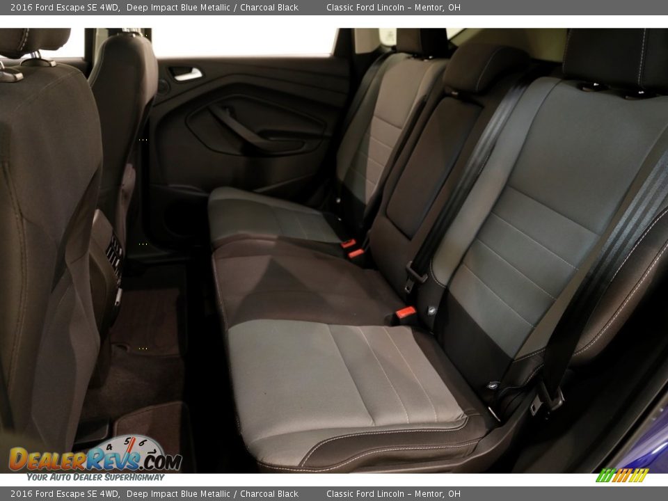 2016 Ford Escape SE 4WD Deep Impact Blue Metallic / Charcoal Black Photo #20