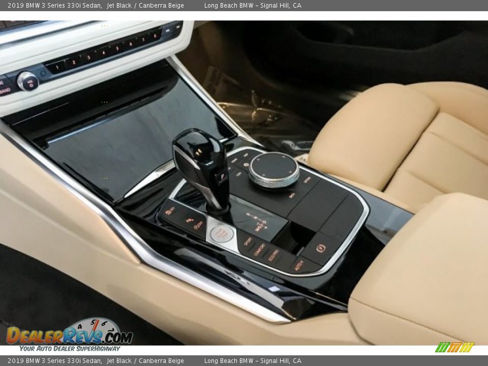 2019 BMW 3 Series 330i Sedan Jet Black / Canberra Beige Photo #7