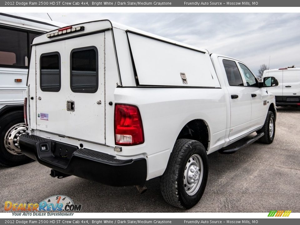 2012 Dodge Ram 2500 HD ST Crew Cab 4x4 Bright White / Dark Slate/Medium Graystone Photo #4