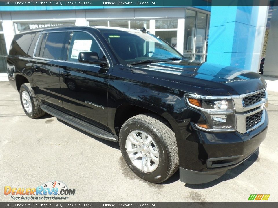 2019 Chevrolet Suburban LS 4WD Black / Jet Black Photo #1