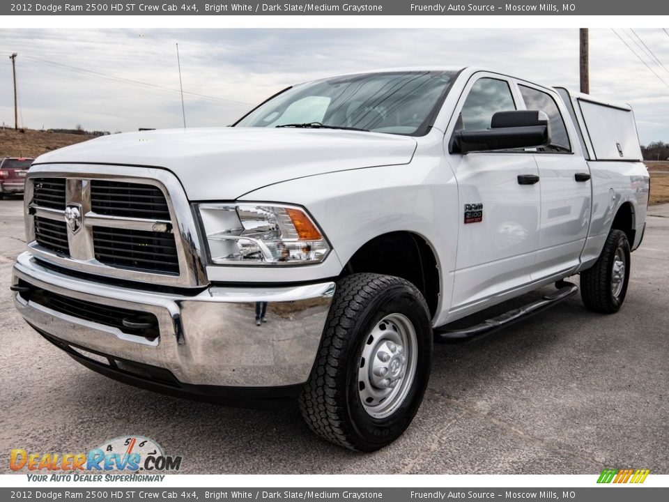 2012 Dodge Ram 2500 HD ST Crew Cab 4x4 Bright White / Dark Slate/Medium Graystone Photo #7