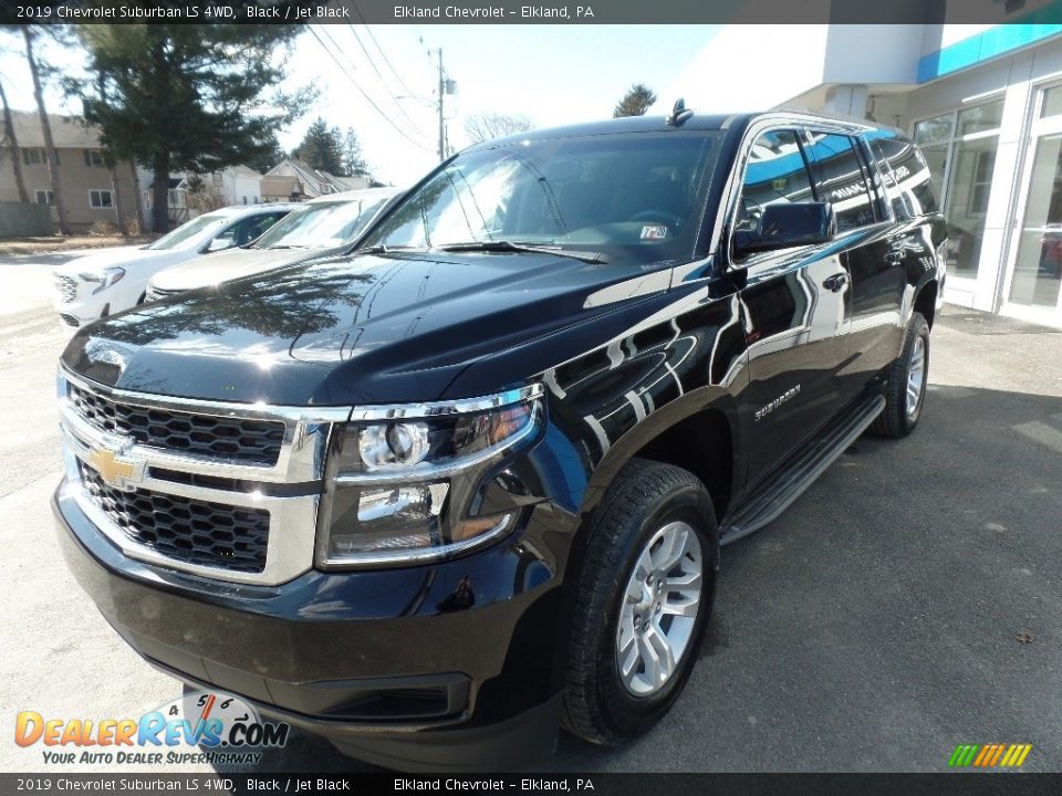 2019 Chevrolet Suburban LS 4WD Black / Jet Black Photo #3