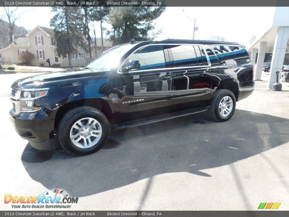 2019 Chevrolet Suburban LS 4WD Black / Jet Black Photo #4