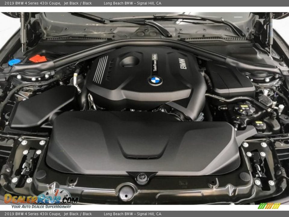 2019 BMW 4 Series 430i Coupe Jet Black / Black Photo #8