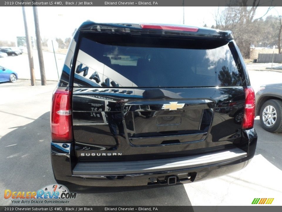 2019 Chevrolet Suburban LS 4WD Black / Jet Black Photo #7