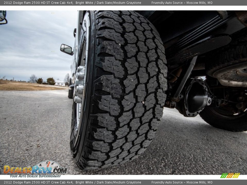 2012 Dodge Ram 2500 HD ST Crew Cab 4x4 Bright White / Dark Slate/Medium Graystone Photo #13