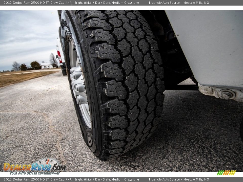2012 Dodge Ram 2500 HD ST Crew Cab 4x4 Bright White / Dark Slate/Medium Graystone Photo #14